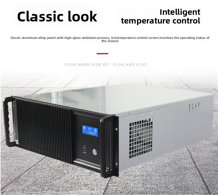 Server Gpu Chassis 4U - لشاسيه خادم 4U متعدد القنوات GPU