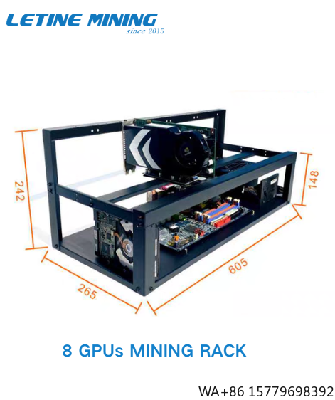 Gpu Mining Rig Frame 8 Gpu - حامل بطاقات الرسوميات CMP 170HX 8-GPU