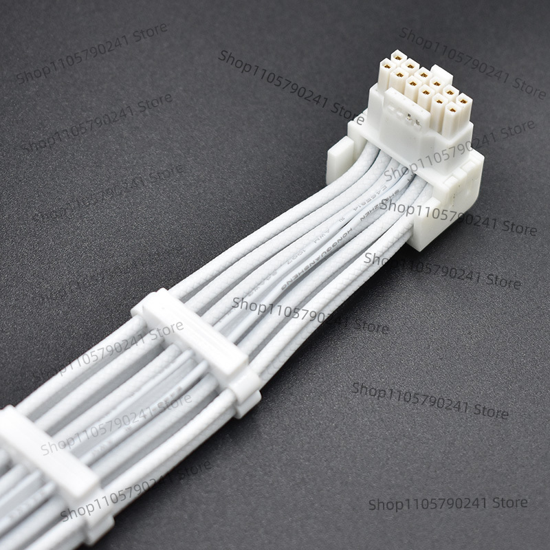 كابل أبيض بنمط مضفر 16AWG لـ C - مراجعة Dual 8Pin To 16Pin 12Vhpwr Cable وسعره