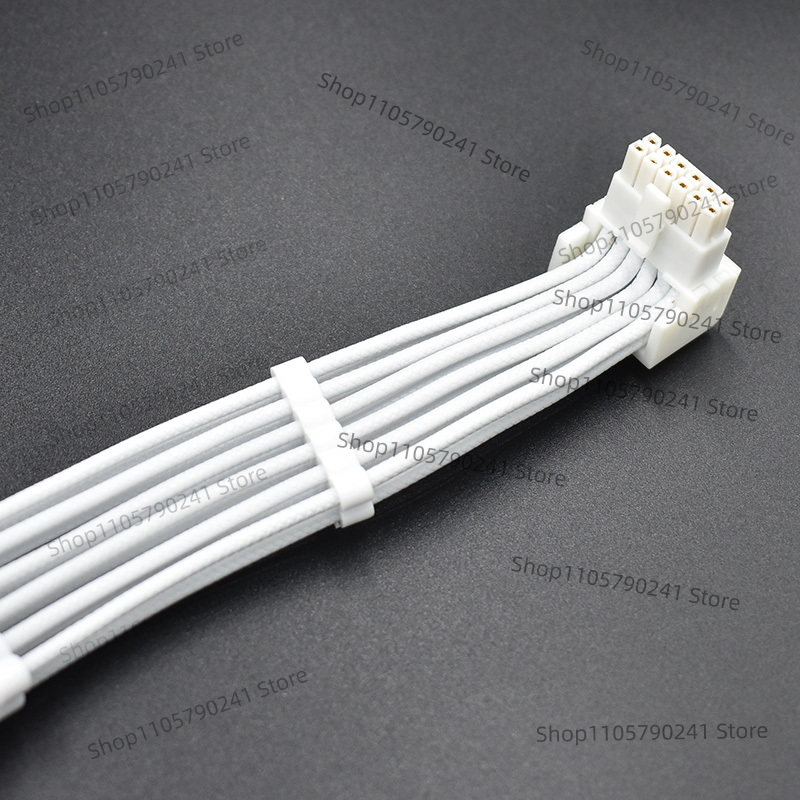 كابل أبيض بنمط مضفر 16AWG لـ C - مراجعة Dual 8Pin To 16Pin 12Vhpwr Cable وسعره