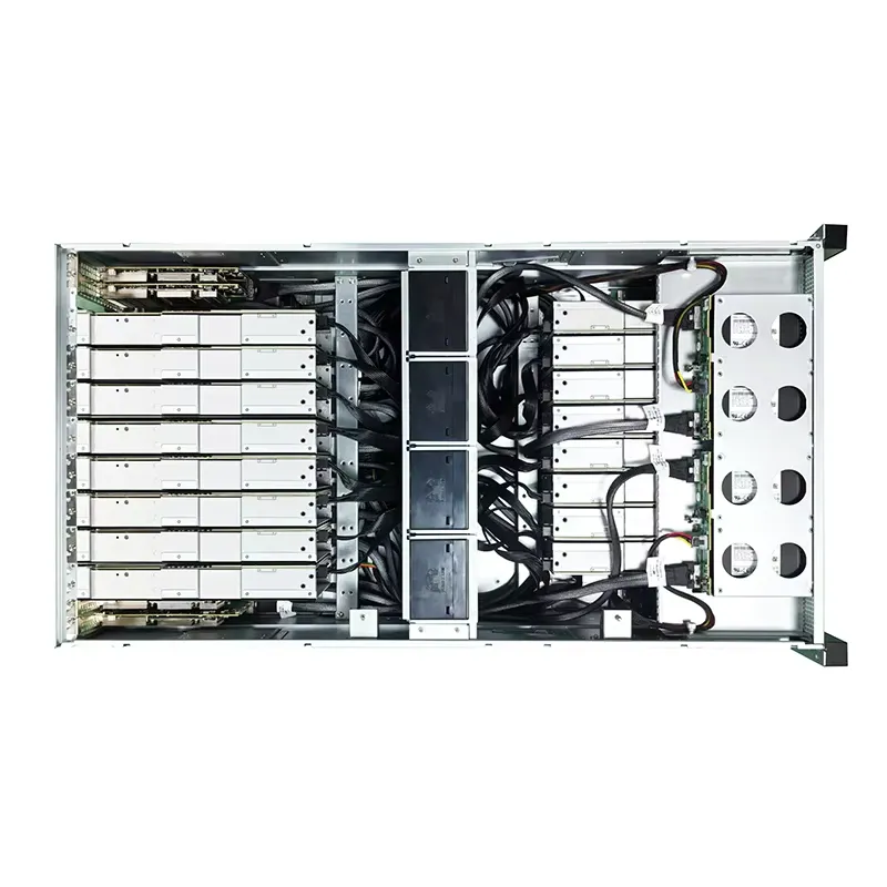 هيكل خادم GPU 4U بـ 16 فتحة PC - مراجعة Server Gpu Chassis 4U وسعره